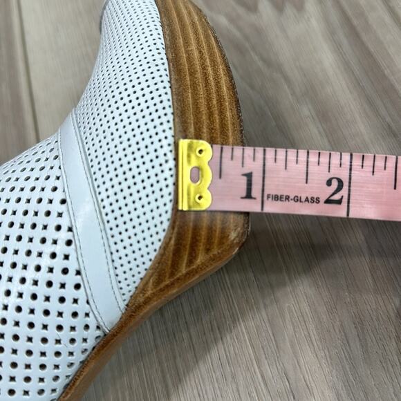 Fratelli Rossetti open toe leather platform heels size 35 5 - Picture 7 of 8